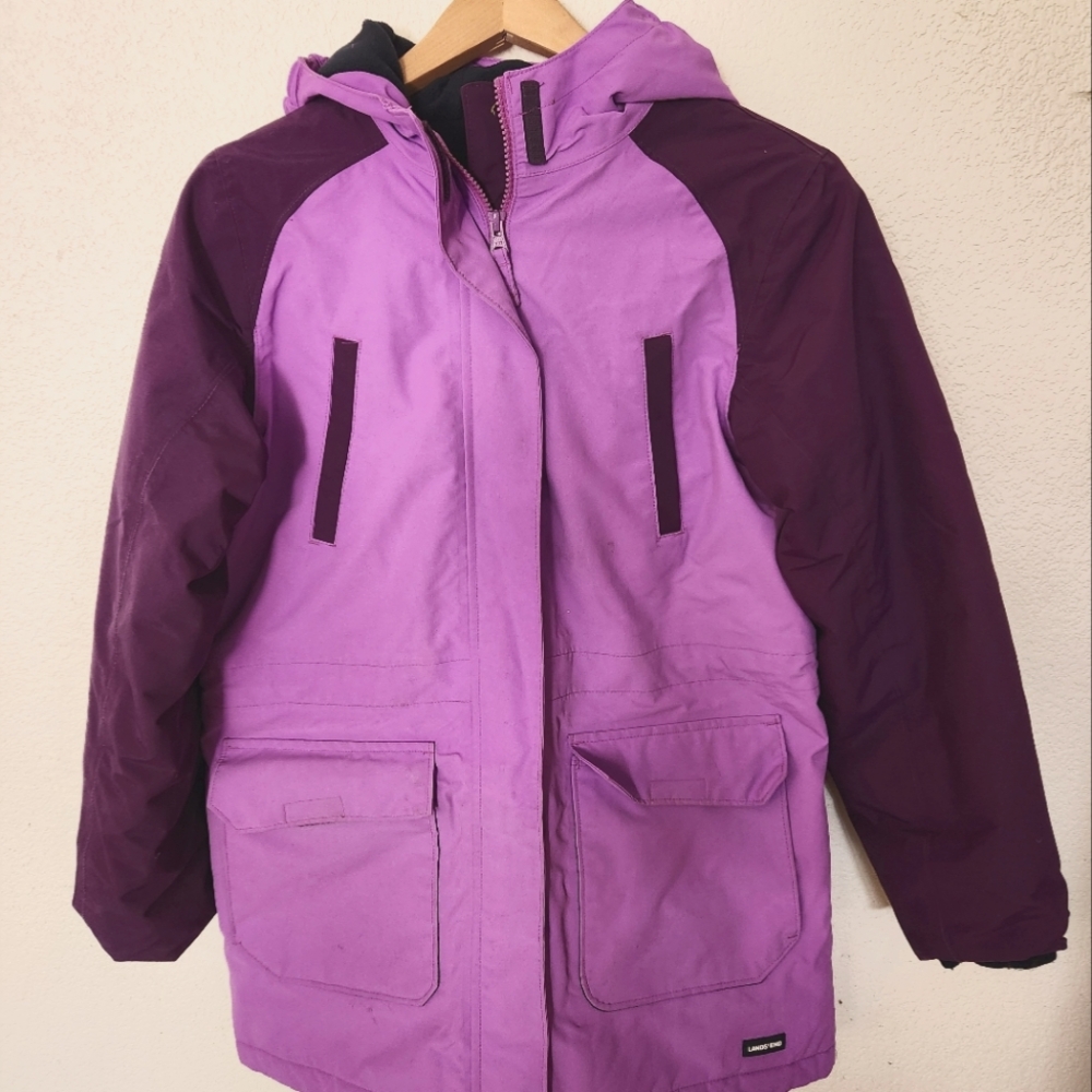 Lands End child's squall parka XL 14-16